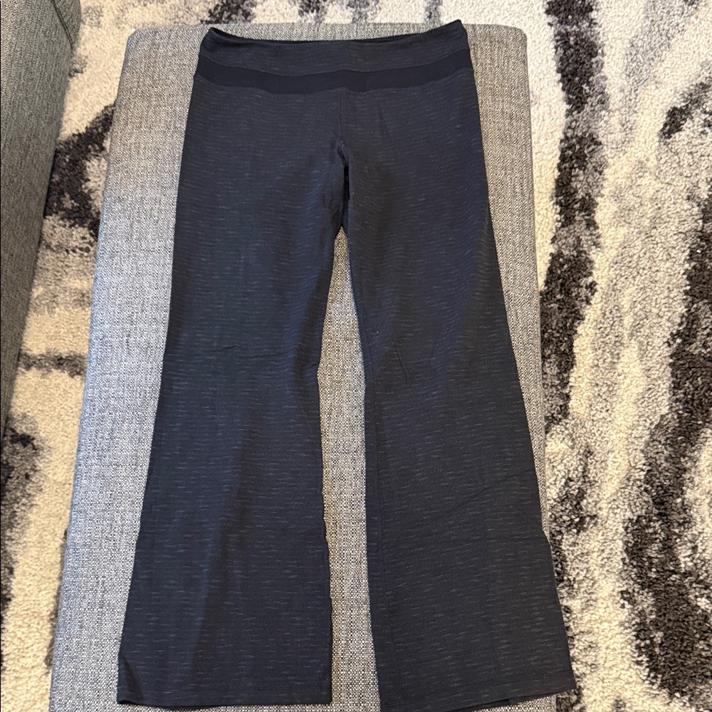 Lululemon Athletica Dark Gray Flared Pants